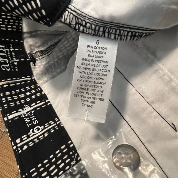 a.n.a Bermuda Shorts with Striped Pattern - Picture 11 of 11